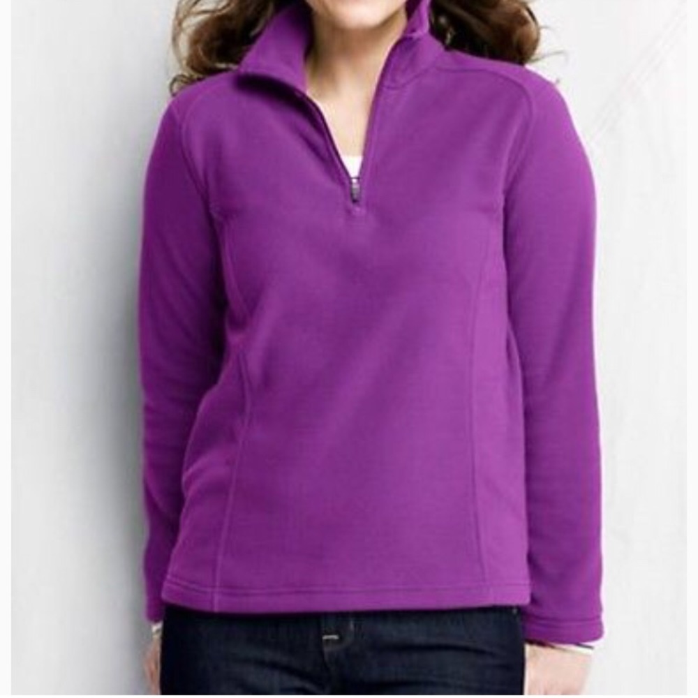 Lands End Women’s Purple Fleece